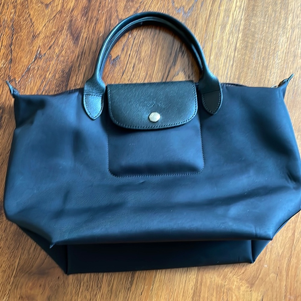 LONGCHAMP LE PLIAGE MEDIUN BLACK BLACK